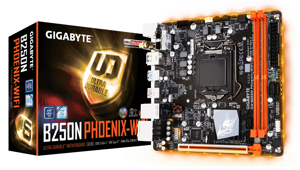 Gigabyte Ga B N Phoenix Wifi Motherboard Specifications On